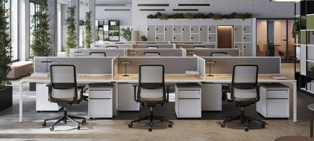 Eira ergonomic task chair by Narbutas for modern office workspaces