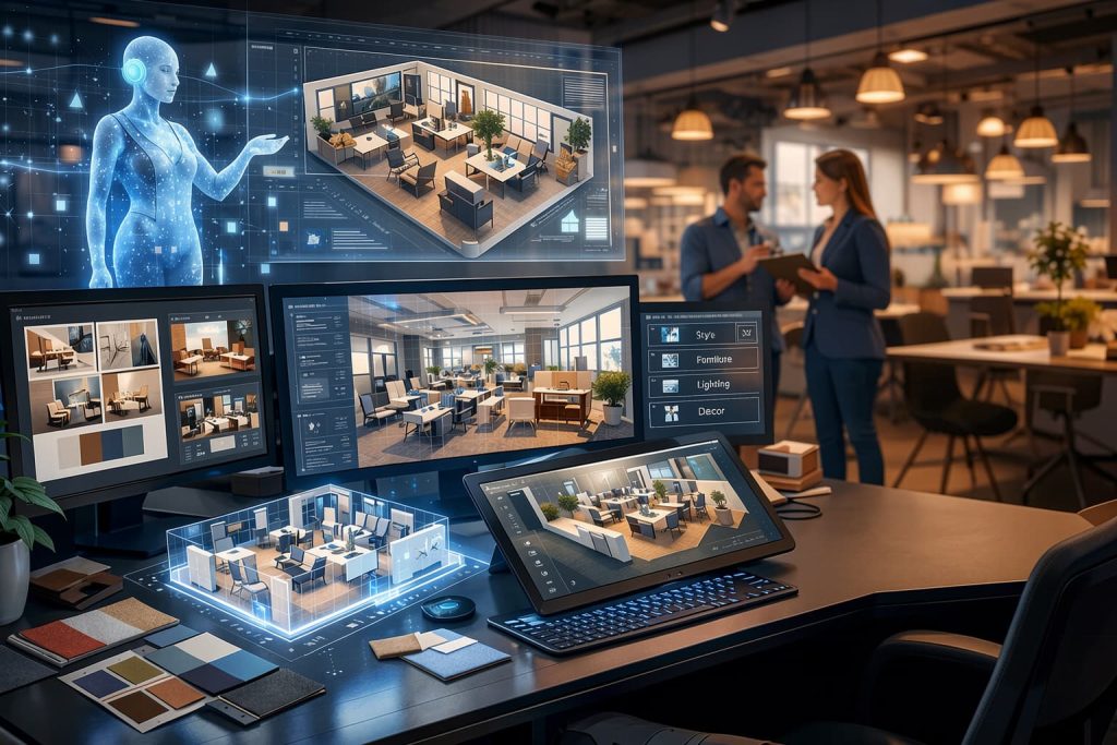 AI as a collaborator: what this trend means for office design
