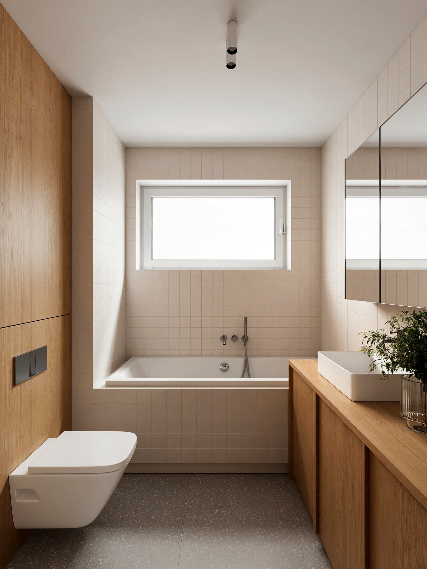 Bathroom 427WRW – fixtures and tile details