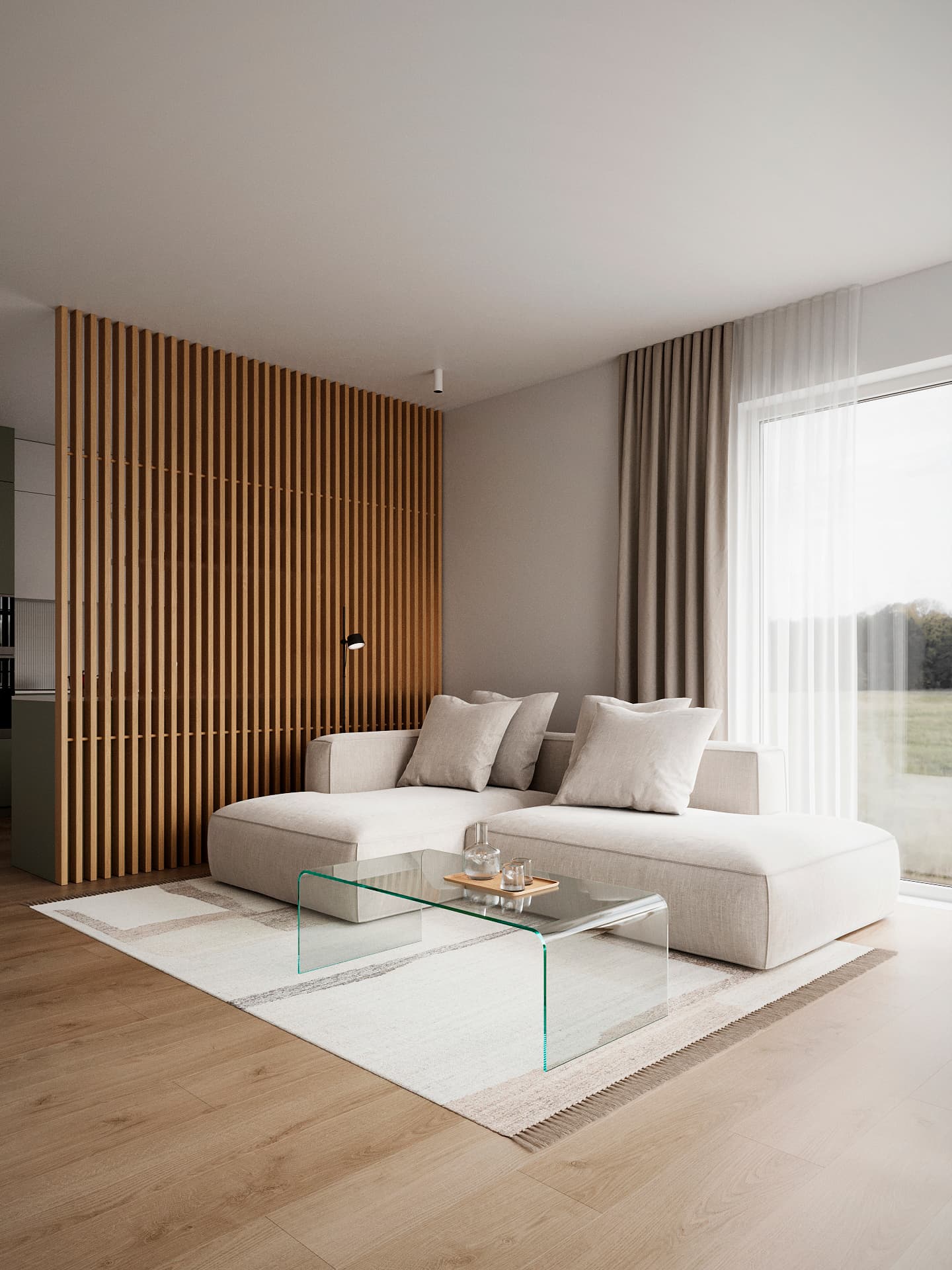 Modern living room in the design – lounge area